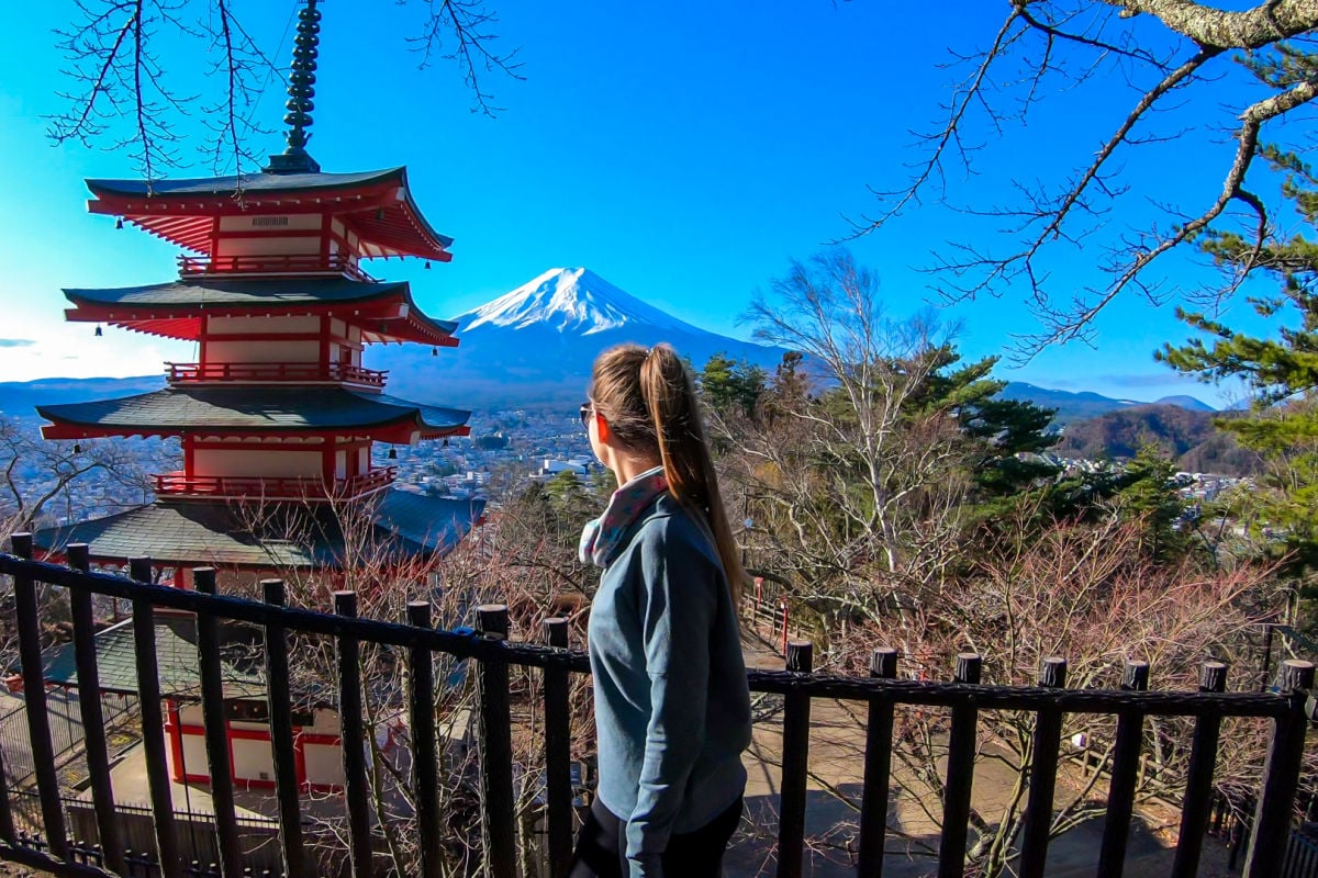 Woman in Japan