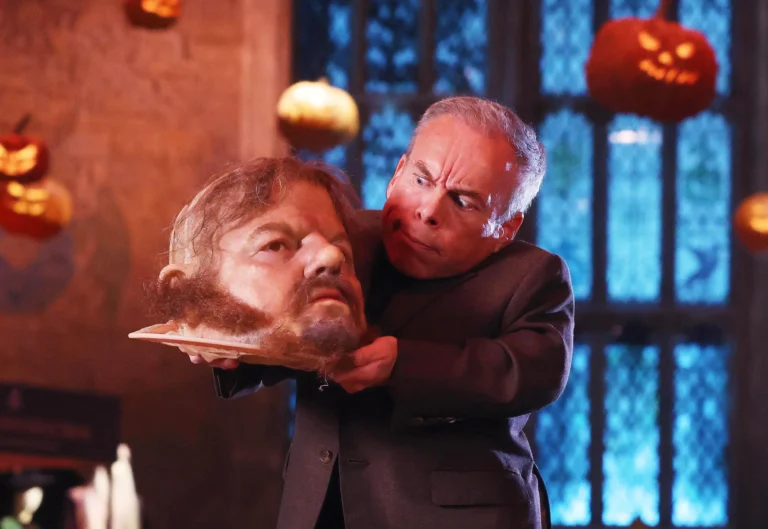 Warwick Davis returns to Hogwarts for the first Creative Careers Fair