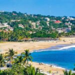 A View Of Puerto Escondido In Oaxaca State, Mexico