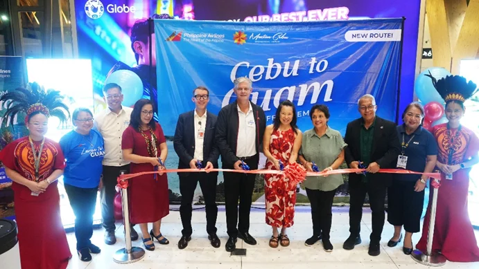 Philippine Airlines’ Cebu-Guam route takes off