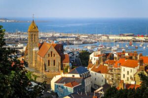 The Skyline Of St Peter Port, Guernsey