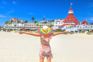 Hotel del Coronado beachfront