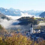Panorama of Bad Aussie, Austria